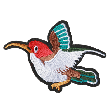 Strygemaerker til voksne fugl colibri